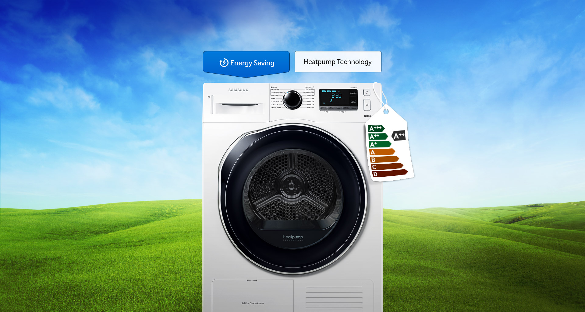 Samsung Brings 9kg Dryer with Heat Pump Technology