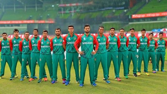 বাংলাদেশ দলে আজ যারা খেলছেন
