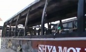 ঢাকা-আরিচা মহাসড়কে দুটি বাসে আগুন