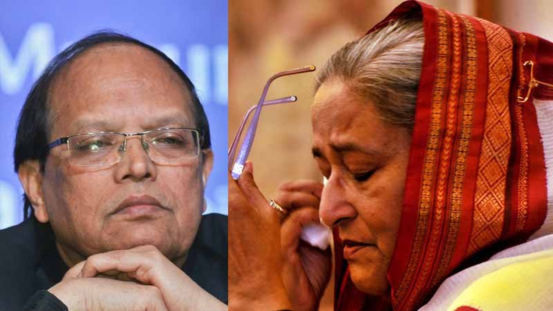 প্রধানমন্ত্রীর চোখ দিয়ে জল গড়িয়ে পড়েছে