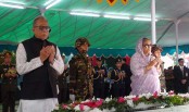বঙ্গবন্ধুর সমাধিতে রাষ্ট্রপতি ও প্রধানমন্ত্রীর শ্রদ্ধা