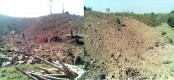 খাগড়াছড়িতে চাঁদা না পেয়ে আবাদি জমি নষ্ট 