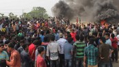 তনু হত্যাকারীদের আটক আশ্বাসে অবরোধ তুলে নিল শিক্ষার্থীরা