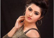 রক্তে অ্যাকশন লুকে পরীমনি