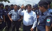 ভারতীয় সেক্রেটারি নড়াইলের মন্দির পরিদর্শন