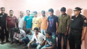 ঝিনাইদহ পাসপোর্ট অফিসের এগার দালালকে কারাদন্ড