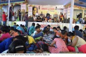 সুলতান উৎসবে নড়াইলে চিত্রাংকন প্রতিযোগিতা