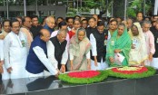 বঙ্গবন্ধুর প্রতিকৃতিতে নবনির্বাচিত এমপিদের নিয়ে প্রধানমন্ত্রীর শ্রদ্ধা
