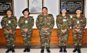 লেফটেন্যান্ট কর্নেল হলেন চার নারী অফিসার
