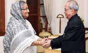 প্রণব মুখার্জিকে শেখ হাসিনার অভিনন্দন