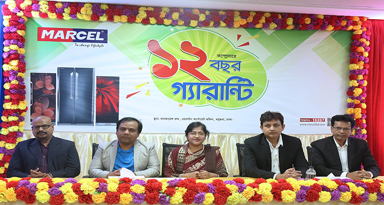 মার্সেল ফ্রিজের কম্প্রেসরে ১২ বছরের গ্যারান্টি