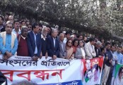৬ মাসের মধ্যে নতুন নির্বাচনের দাবি মওদুদের
