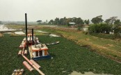 আখাউড়ায় তিতাস নদী খননে অনিয়ম
