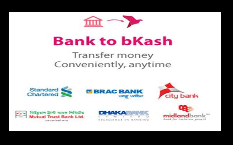 ৬ বেসরকারি ব্যাংক থেকে টাকা পাঠানো যাবে বিকাশে