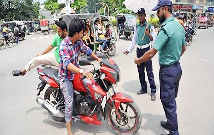 ১০ মার্চ ৮৩ উপজেলায় মোটরসাইকেল চলাচল নিষিদ্ধ
