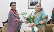 প্রধানমন্ত্রীর সঙ্গে দেখা করলেন রুবানা হক
