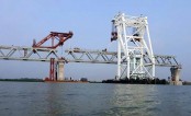 জাজিরা প্রান্তে বসল ১১তম স্প্যান, দৃশ্যমান ১৬৫০ মিটার
