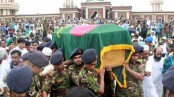 এরশাদের দাফন আজ
