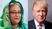 শেখ হাসিনা- ট্রাম্পের কুশল বিনিময়
