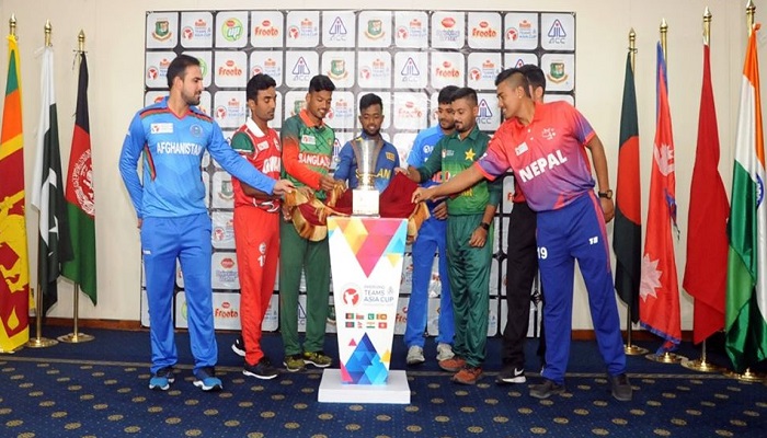ইমার্জিং এশিয়া কাপের ট্রফি উন্মোচন

