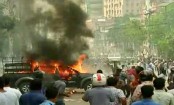 পুলিশের সঙ্গে বিএনপির পাল্টাপাল্টি ধাওয়া, গাড়ি ভাঙচুর
