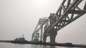 পদ্মা সেতুর ২৭০০ মিটার দৃশ্যমান
