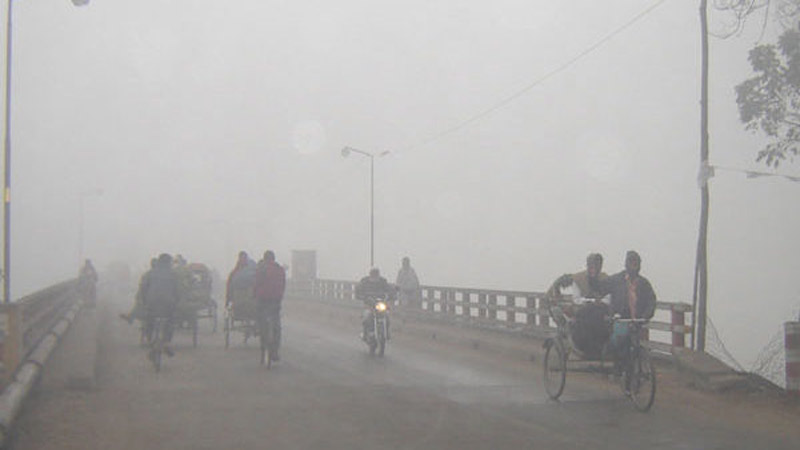 ৮ ডিগ্রিতে নামল তেঁতুলিয়ার তাপমাত্রা
