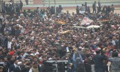 শ্রদ্ধা জানাতে সর্বস্তরের মানুষের ঢল
