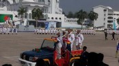 নেভাল একাডেমিতে প্রধানমন্ত্রী
