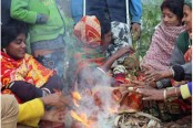 শীতে কাঁপছে শ্রীমঙ্গল
