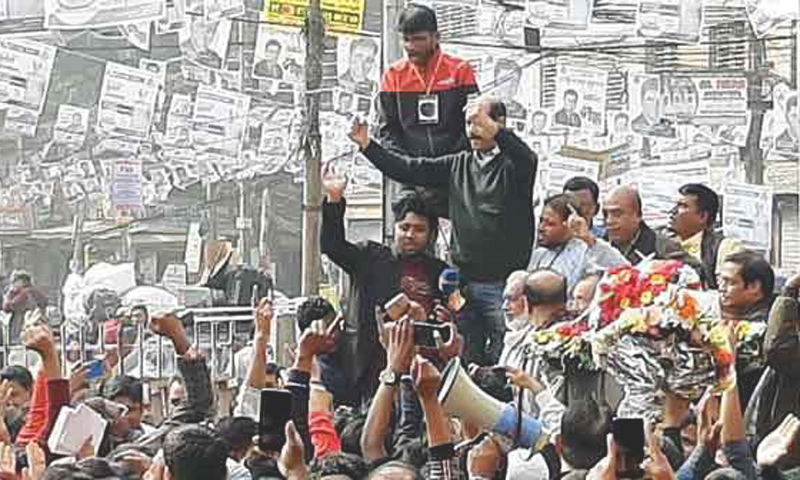 নির্বাচনের প্রচারণায় আতিকের কথা একটাই