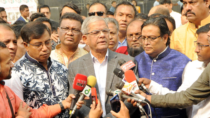 জনগণের রায় ইভিএমে আসবে না: মির্জা ফখরুল
