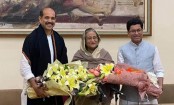 প্রধানমন্ত্রীর সঙ্গে শুভেচ্ছা বিনিময় আতিক-তাপসের
