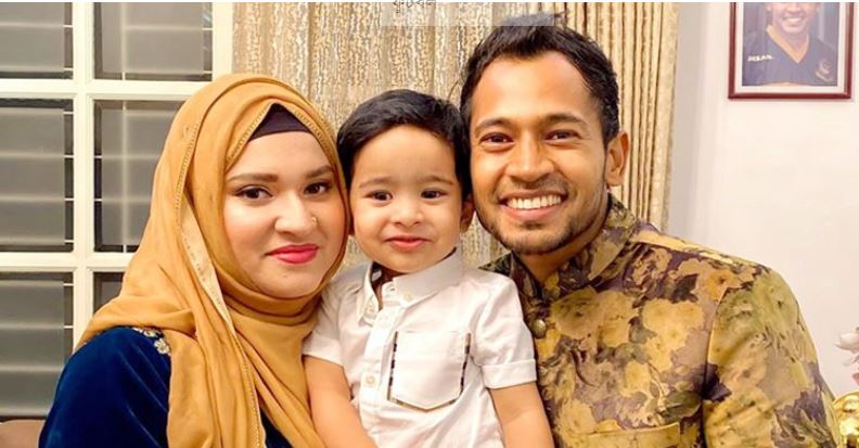 ছেলের জন্মদিনের শুভেচ্ছা জানিয়ে মুশফিকের আবেগী বার্তা
