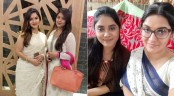 বড় বোন মিথিলার সঙ্গে প্রথমবার নাটকে মিশৌরী