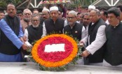 বঙ্গবন্ধুর সমাধিতে আওয়ামী লীগের শ্রদ্ধা
