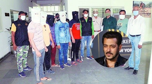 সালমানকে হত্যার ষড়যন্ত্র, গ্রেফতার ৫
