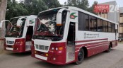 রাজশাহী বিশ্ববিদ্যালয়কে দু’টি বাস উপহার দিল ভারত
