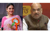 অমিত শাহ শুধুই পশ্চিমবঙ্গের ‘পর্যটক’: টুইটারে কটাক্ষ নুসরাতের
