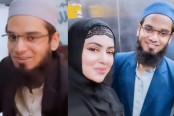 সানাকে বিয়ে করে বিপদে মুফতি আনাস!
