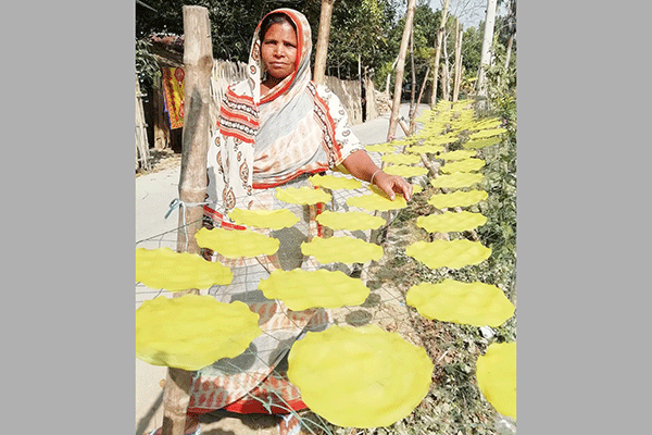 পাপড় বানিয়ে ভাগ্য ফেরাতে চান রওশন আরা
