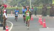 বঙ্গবন্ধু ফুল ম্যারাথনে প্রথম হিশাম, হাফে কিটু
