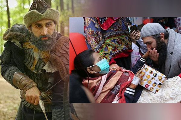 পাকিস্তানি শিশুদের রক্ত দান আরতুগ্রুলের অভিনেতা আল্প গাজীর
