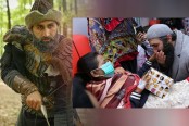 পাকিস্তানি শিশুদের রক্ত দান আরতুগ্রুলের অভিনেতা আল্প গাজীর
