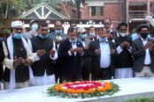 বঙ্গবন্ধুর সমাধিতে পানি সম্পদ প্রতিমন্ত্রীর শ্রদ্ধা
