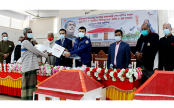 পিরোজপুরে প্রধানমন্ত্রীর দেওয়া ঘরের দলিল ও চাবি হস্তান্তর
