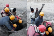ভারতে তুষার ধ্বস: অবিশ্বাস্যভাবে বেঁচে ফিরলেন ১৬ শ্রমিক
