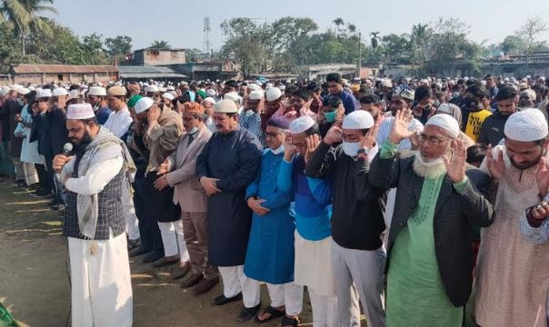 রাজশাহী মহানগর বিএনপির নেতা শাহজাহান আলীর দাফন সম্পন্ন