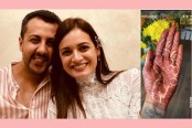 মেহেদি রাঙা হাত, দ্বিতীয়বার বিয়ের পিঁড়িতে দিয়া মির্জা
