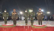 ভাষা শহীদদের প্রতি রাষ্ট্রপতি-প্রধানমন্ত্রীর শ্রদ্ধা
